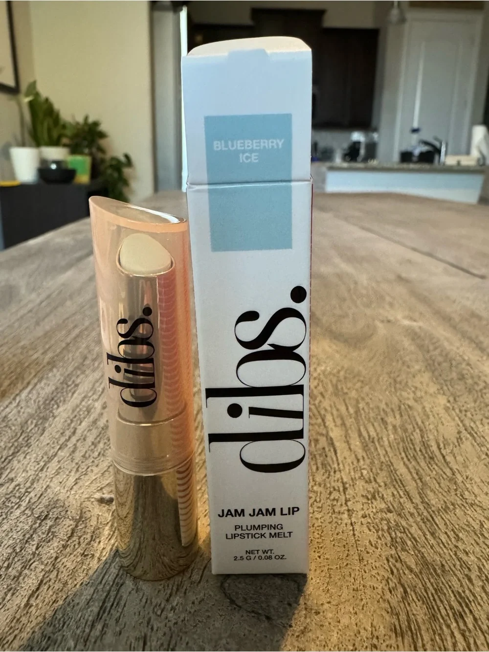 Dibs Jam Jam Lip Plumping Lipstick Melt — Blueberry Ice